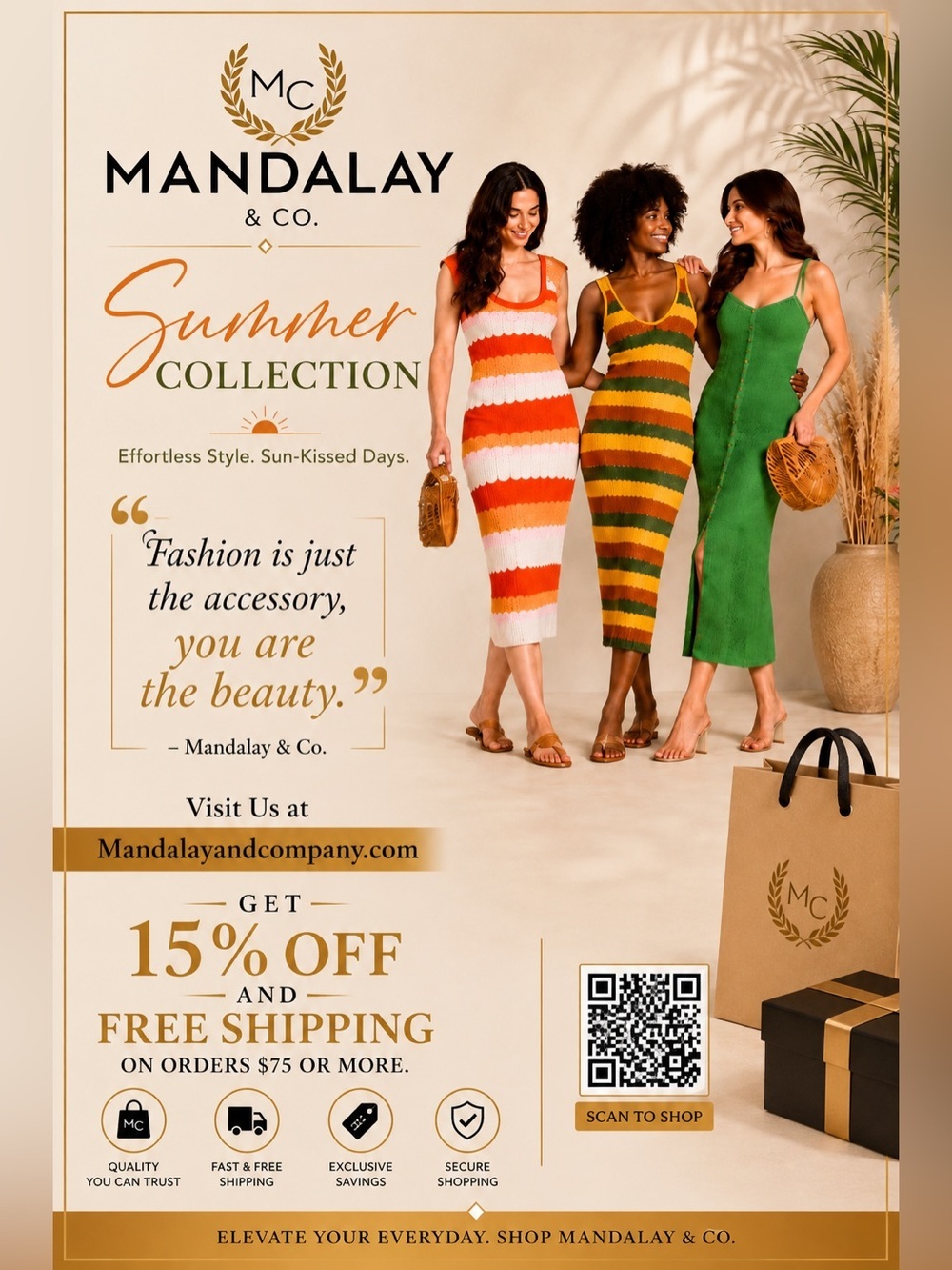 Premium Online Women’s Boutique Store offering Women’s Apparel to Accessories.